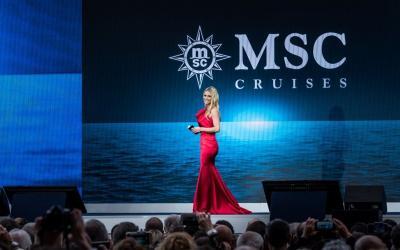 Der Countdown läuft: Michelle Hunziker wird die Taufe der MSC Grandiosa am 9. November in Hamburg moderieren