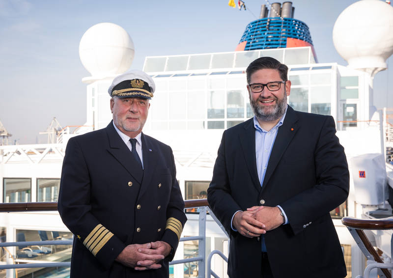 Hapag-Lloyd Cruises ernennt Andreas Greulich zum Kapitän der EUROPA