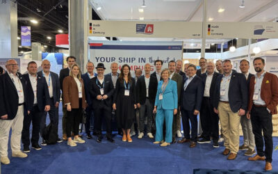 Hamburg zeigt Flagge auf der Seatrade Cruise Global 2025